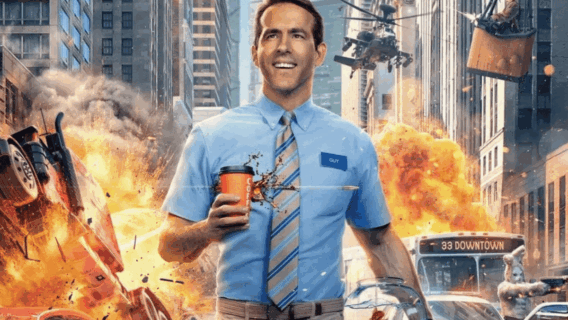 Temperatura Máxima exibe hoje o filme Free Guy: Assumindo o Controle
