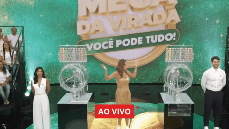 Youtube ao vivo: assistir o sorteio do resultado da Mega da Virada 2025