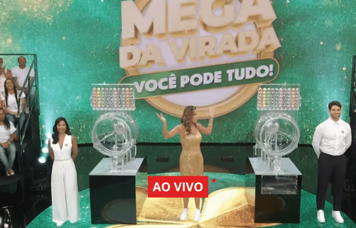 Youtube ao vivo: assistir o sorteio do resultado da Mega da Virada 2025