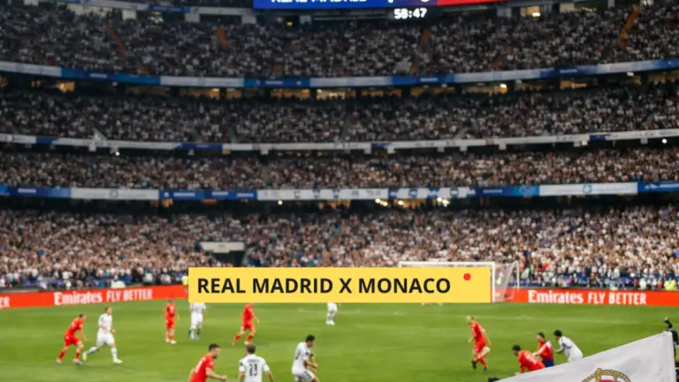Onde vai passar o jogo do Real Madrid x Monaco na Liga dos Campeões hoje