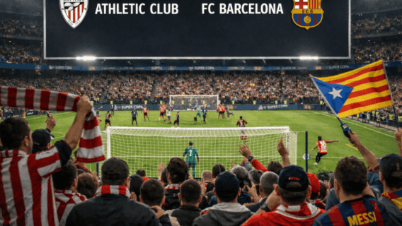 Onde assistir Athletic Club x Barcelona da semifinal da Supercopa