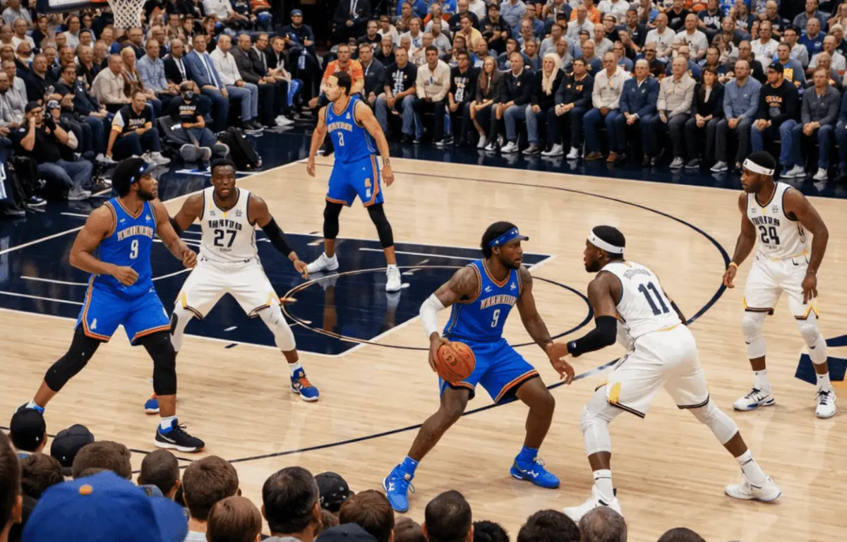 Onde assistir Oklahoma City Thunder x Utah Jazz