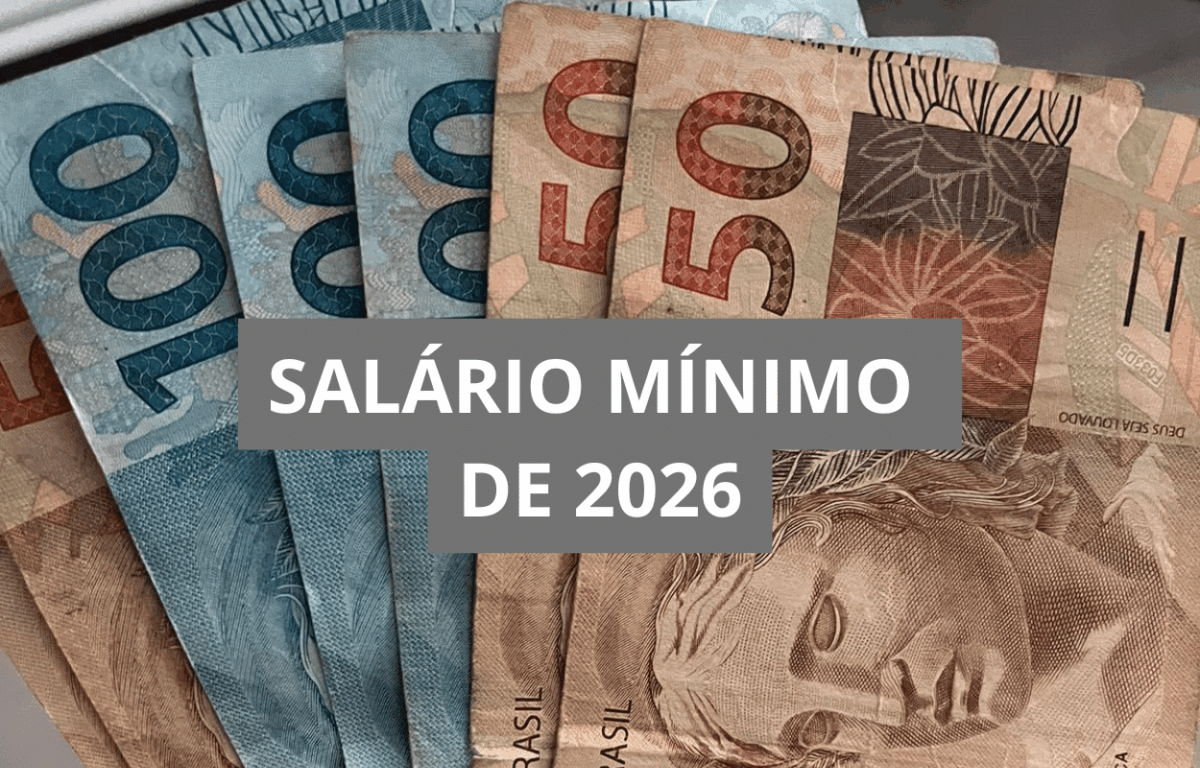 Novo salário mínimo de 2026 é R$ 1.621: saiba quando cai na conta