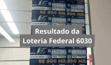 Resultado da Loteria Federal 6030D