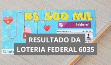 Resultado da Loteria Federal hoje 6035