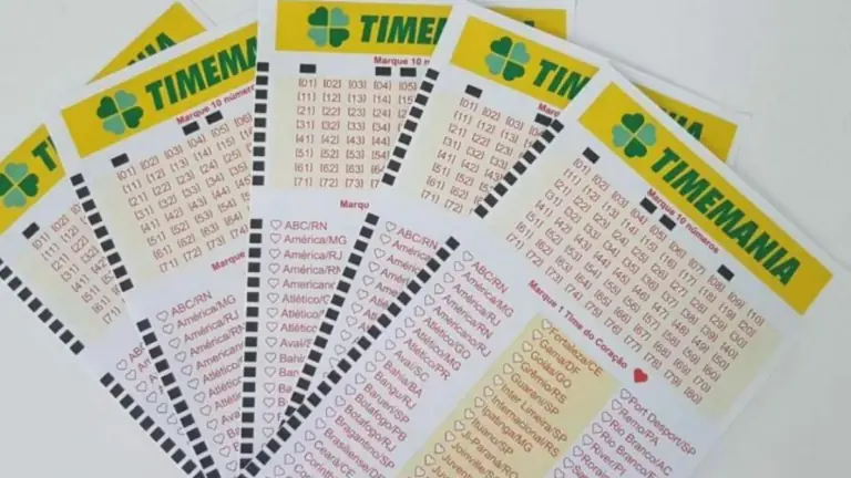 Resultado da Timemania 2347 e Dia de Sorte 1168 de hoje