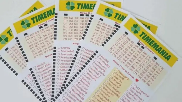 Resultado da Timemania 2349 e Dia de Sorte 1170 de hoje