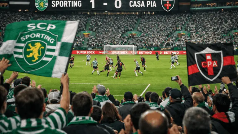 Em qual canal vai passar Sporting x Casa Pia em jogo da Liga hoje