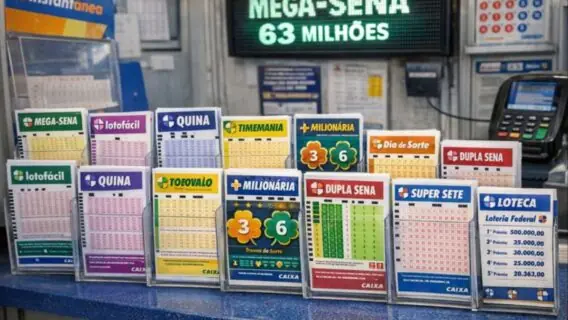 Com Mega e Lotofácil, loterias pagam R$ 110 milhões neste 24 de janeiro