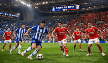 jogo do Benfica x Porto