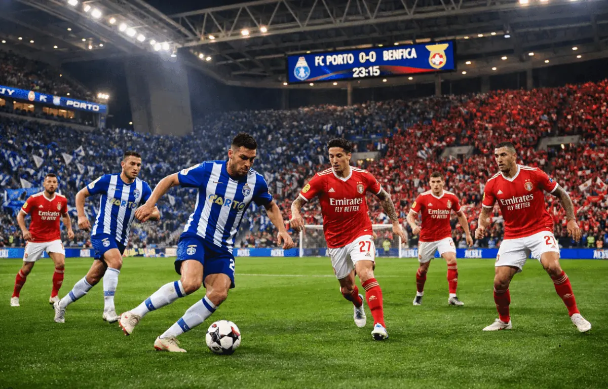 jogo do Benfica x Porto