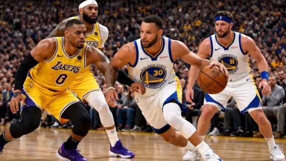 NBA: onde assistir Warriors x Lakers e transmissão ao vivo hoje