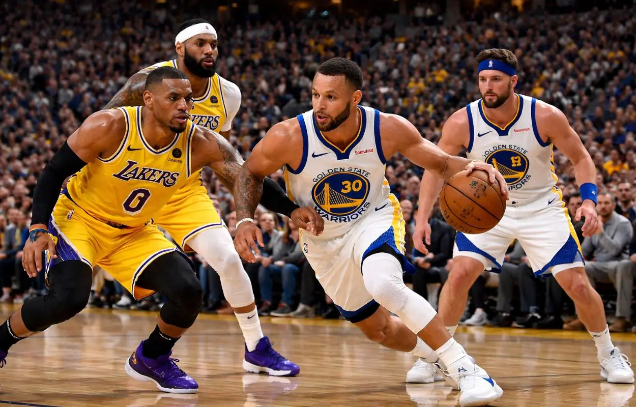 onde assistir Warriors x Lakers