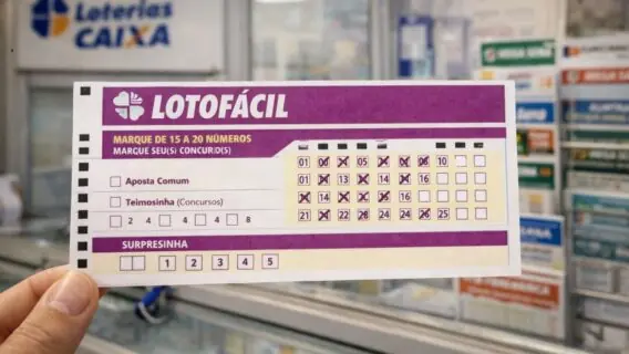 Resultado da Lotofácil 3609 faz ganhadores em São Paulo e Vila Velha