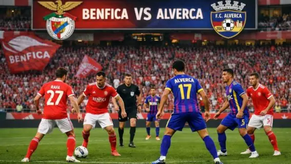 Onde assistir jogo do Benfica x Alverca neste domingo (8/2)