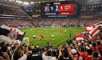 Final do Corinthians feminino e Arsenal