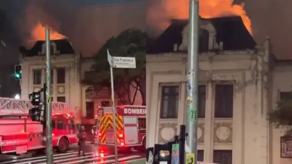 Urgente: incêndio atinge Faculdade de Direito da USP; veja o que causou o fogo