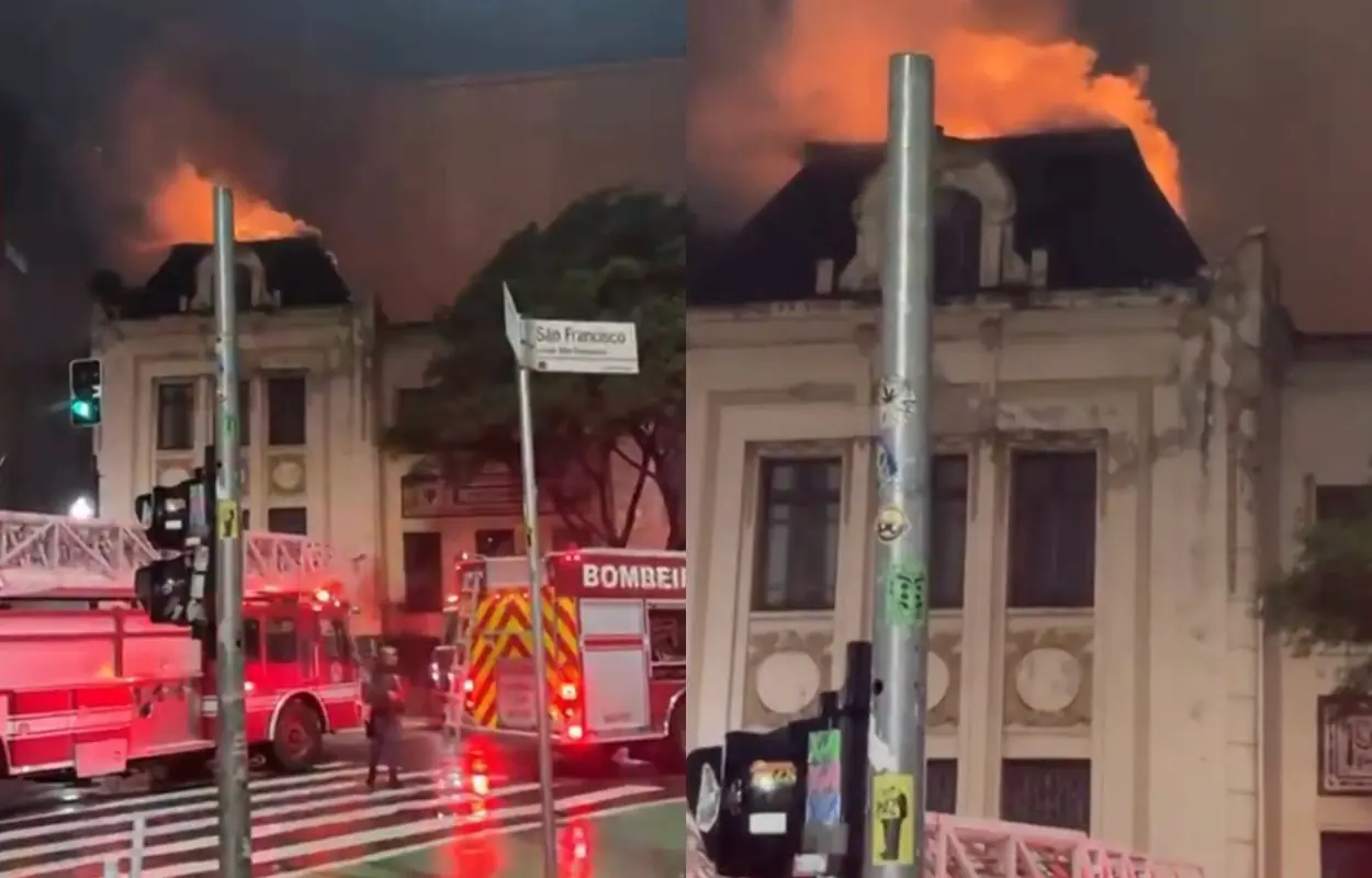 incêndio atinge Faculdade de Direito da usp