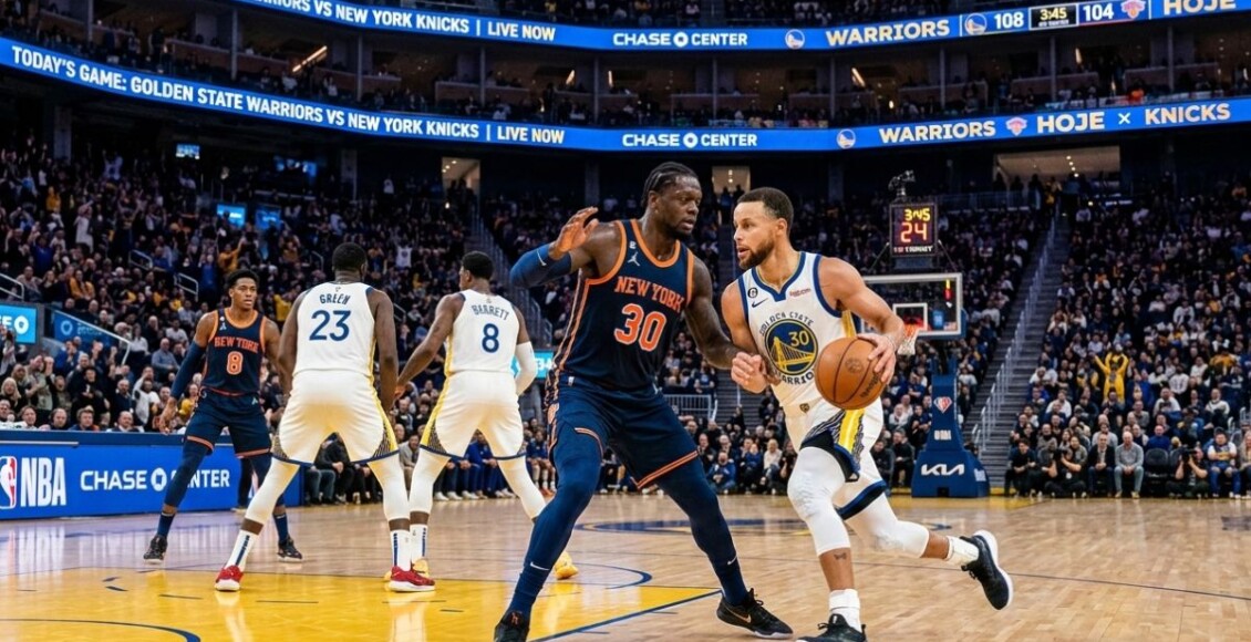 jogo da NBA hoje Warriors
