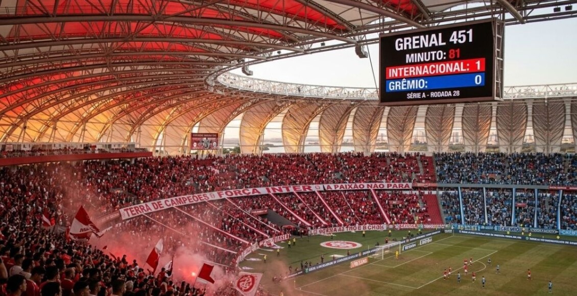 Onde assistir o GreNal hoje
