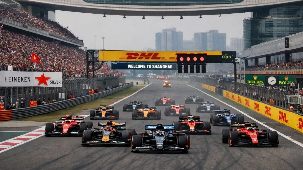 horários da F1 no GP da China de 2026