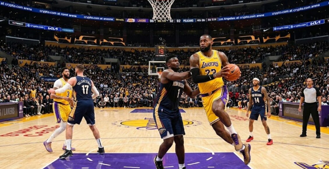Los Angeles Lakers x New Orleans Pelicans onde assistir
