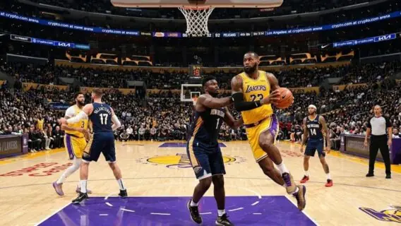 Los Angeles Lakers x New Orleans Pelicans: onde assistir o jogo da NBA hoje