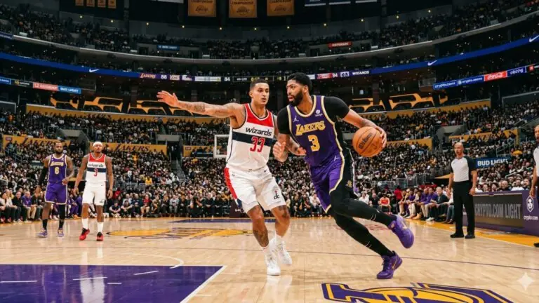 NBA: onde assistir Lakers x Wizards e transmissão ao vivo