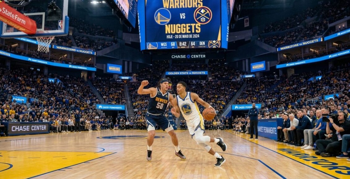 NBA onde assistir Nuggets x Warriors hoje