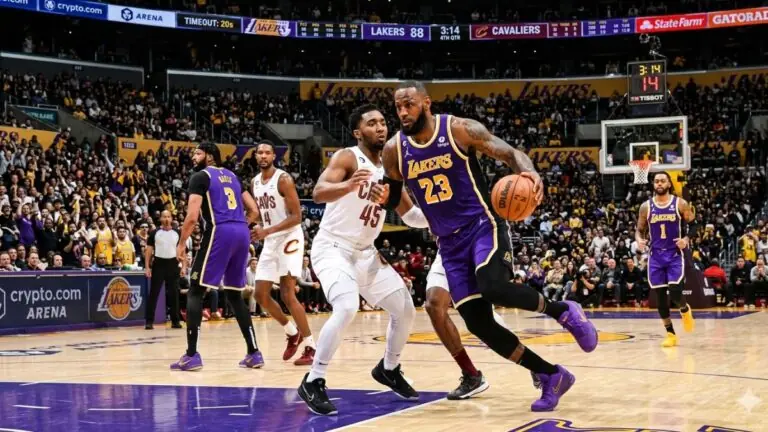 Onde assistir Lakers x Cavaliers: transmissão ao vivo da NBA