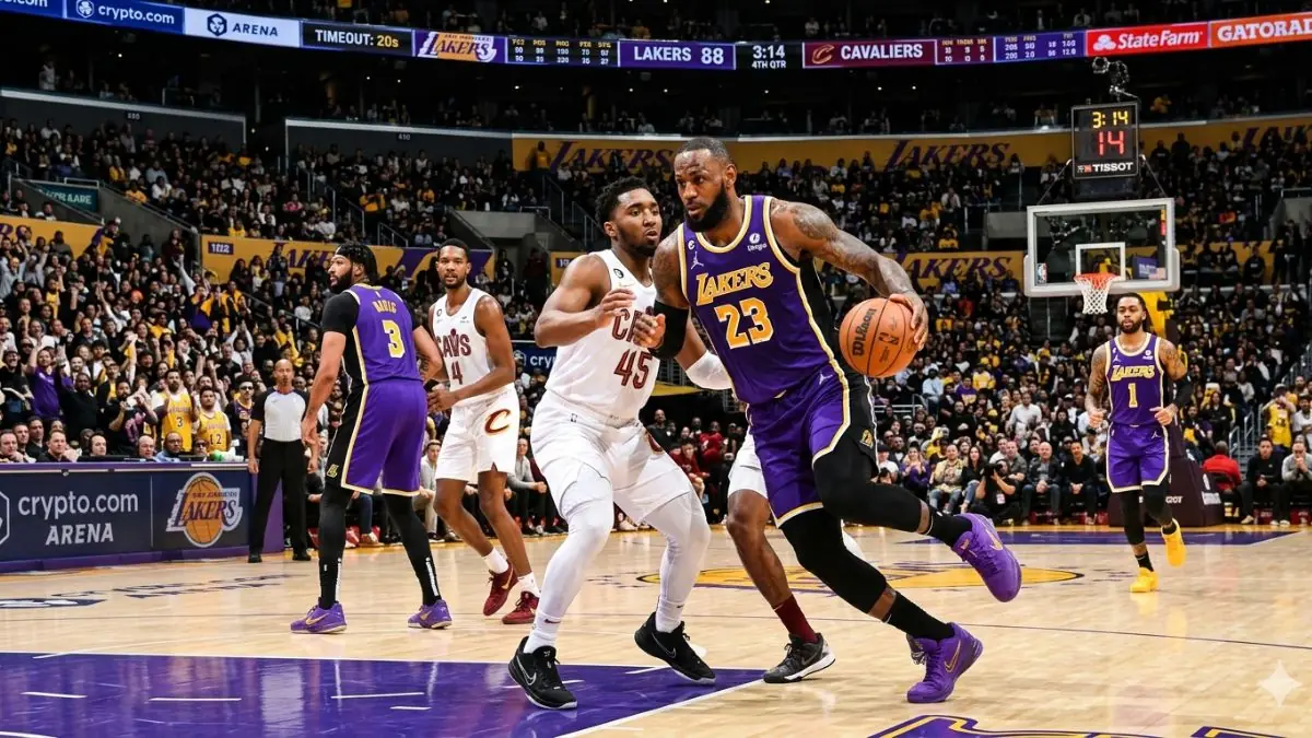 Onde assistir ao jogo Lakers x Cavaliers