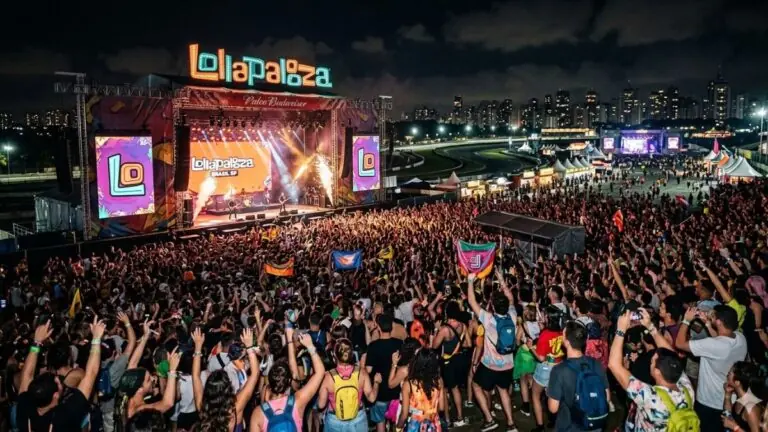 Onde está passando o Lollapalooza ao vivo nessa sexta-feira