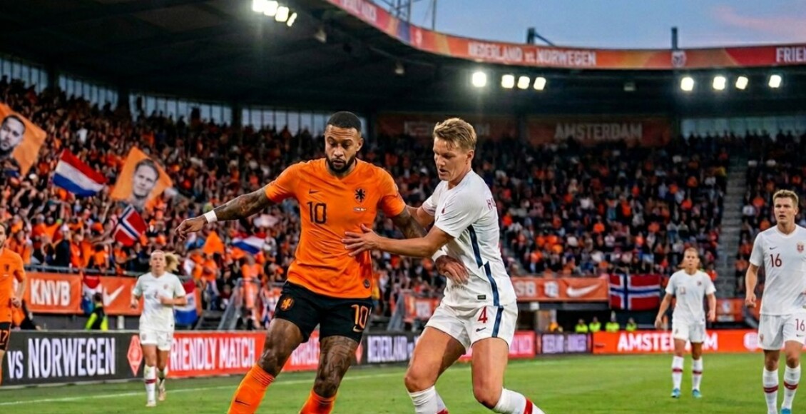 Quando será o jogo entre Holanda e Noruega