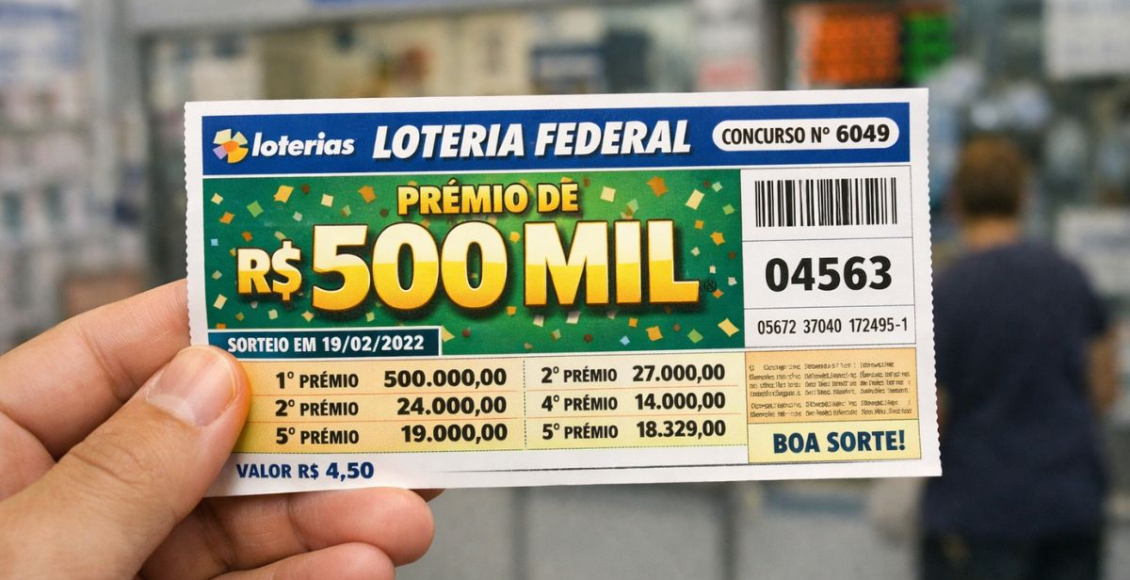 Resultado da loteria Federal hoje 6049