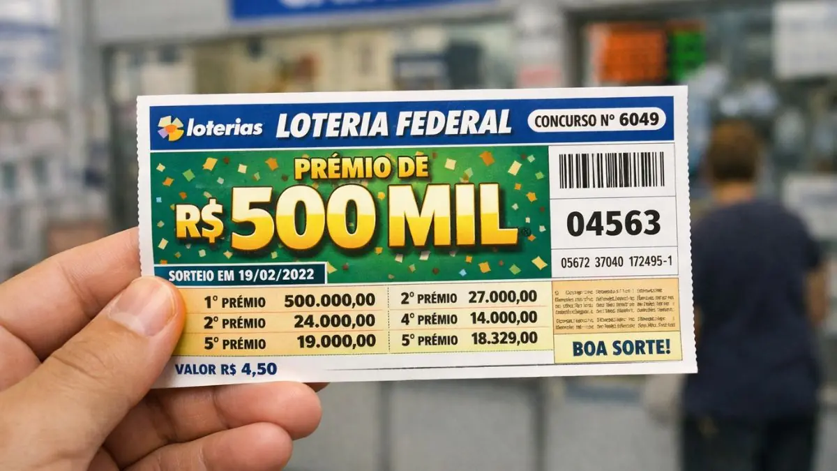 Resultado da loteria Federal hoje 6049