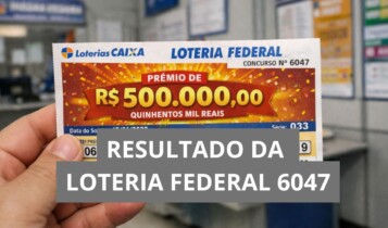 Resultado da loteria Federal hoje 6047