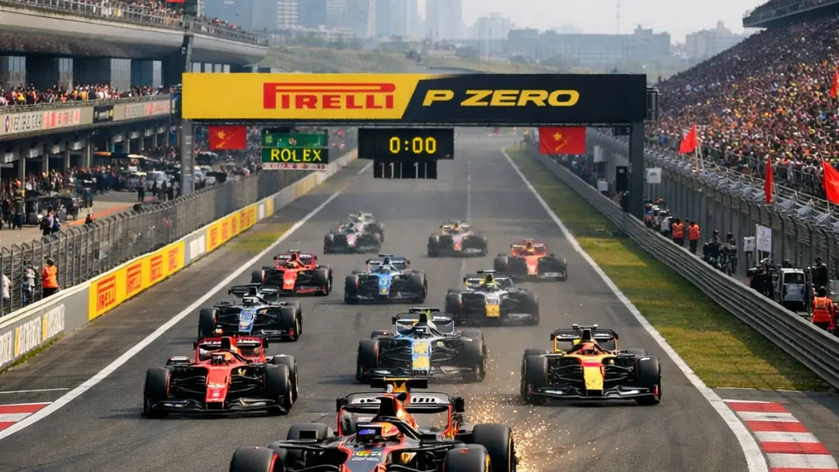 Treino classificatório F1 GP da China em 2026