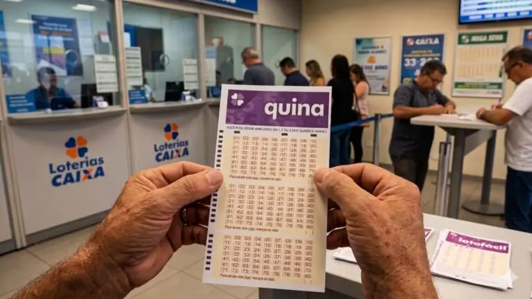 Veja o resultado da Quina concurso 6989 de hoje