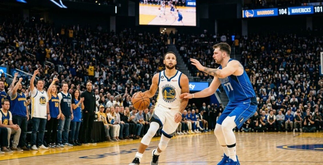 Warriors hoje x Mavericks