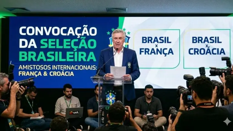 Youtube ao vivo: assistir convocação da Seleção Brasileira