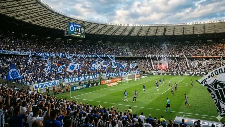 Onde vai passar o jogo do Cruzeiro x Atlético-MG na final do Mineiro 2026