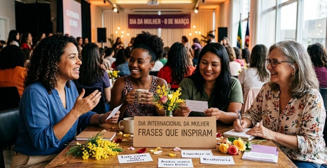 mensagens do Dia Internacional da Mulher