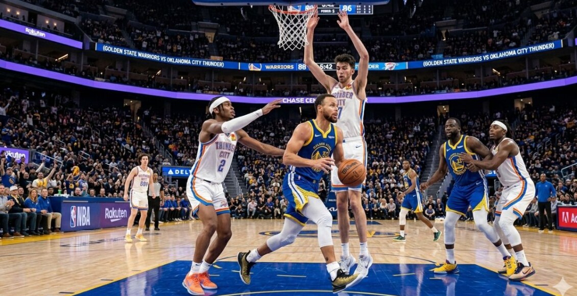 Warriors hoje x Thunder