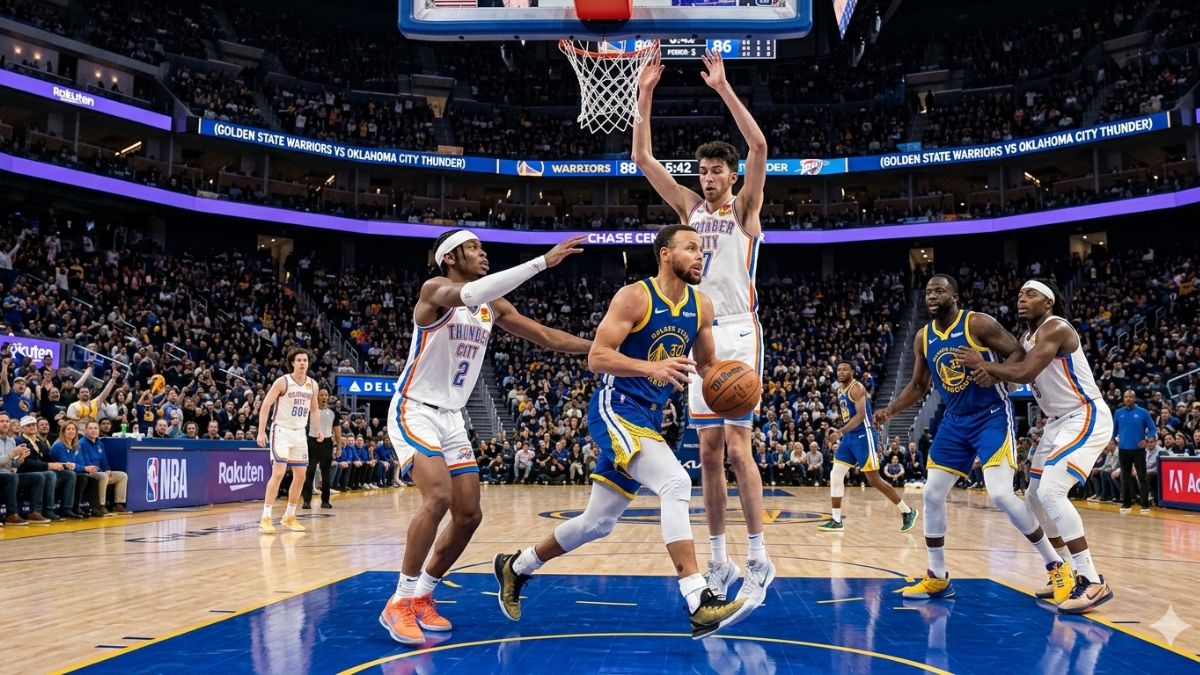 Warriors hoje x Thunder