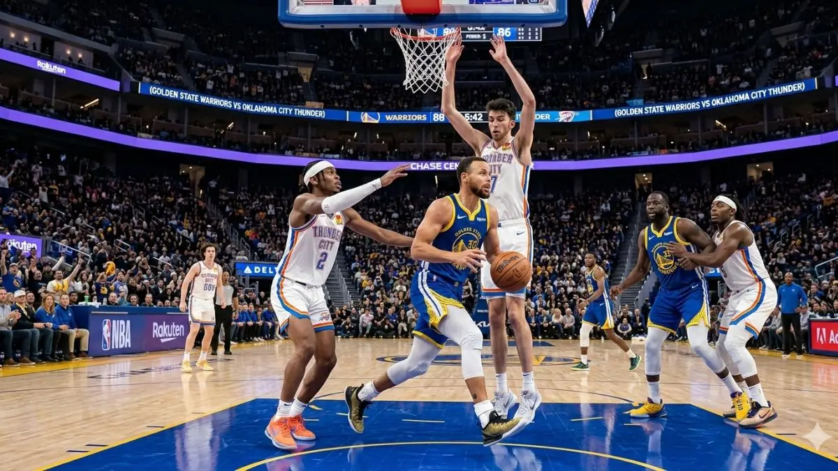 Warriors hoje x Thunder