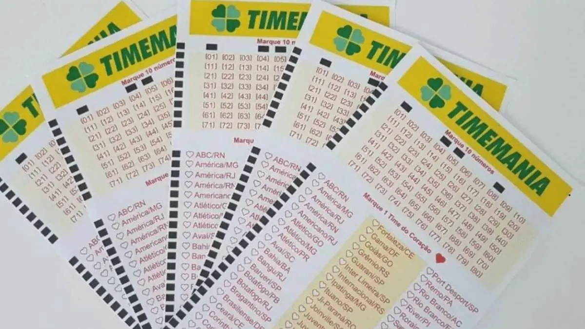 resultados da Timemania 2364 e Dia de Sorte 1185