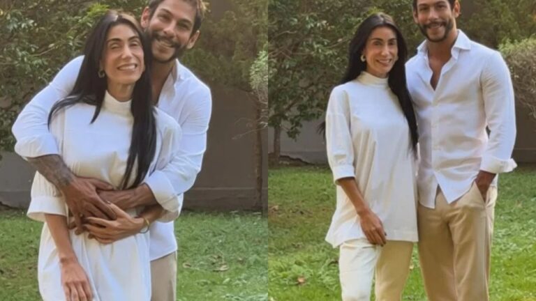 A Fazenda: Michelle Barros e Shia anunciam que estão esperando 1º filho