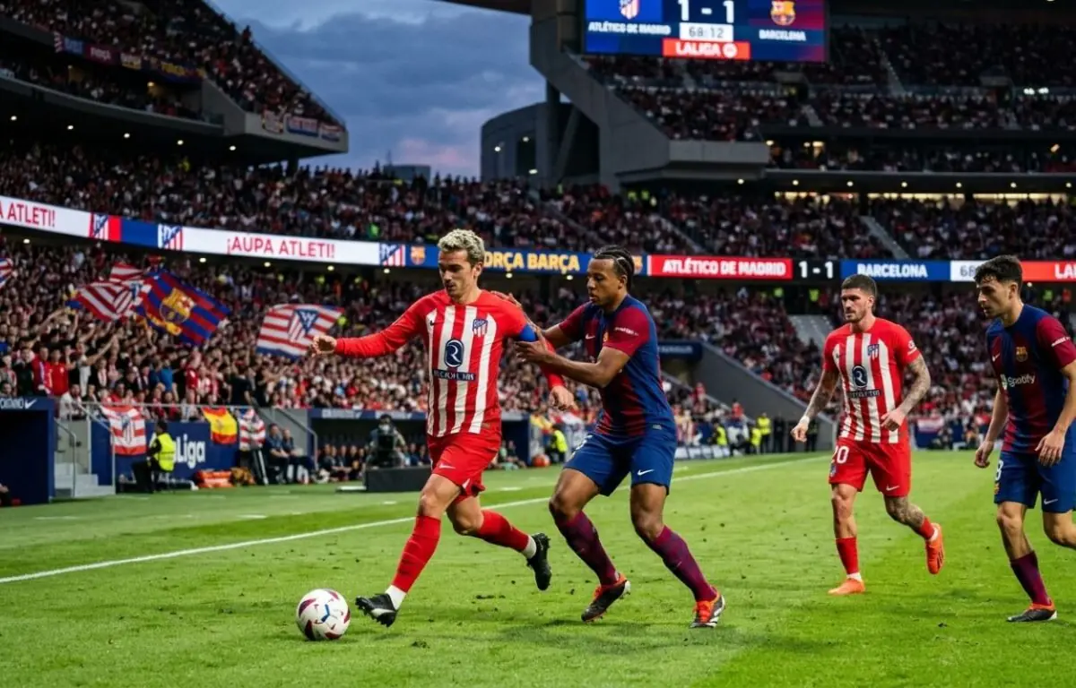 Atlético de Madrid x Barcelona