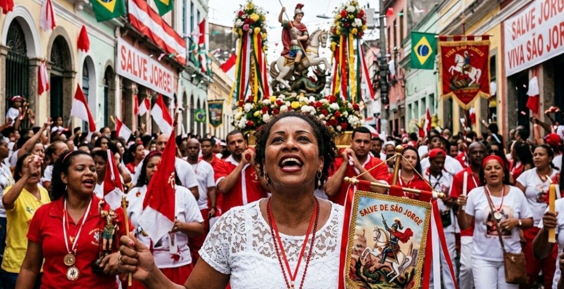 quais cidades o Dia de São Jorge é feriado