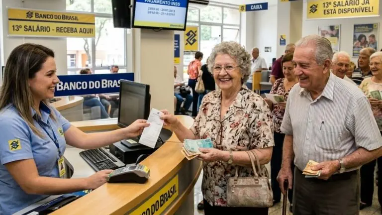 Primeira parcela do Décimo Terceiro dos aposentados 2026 já está na conta
